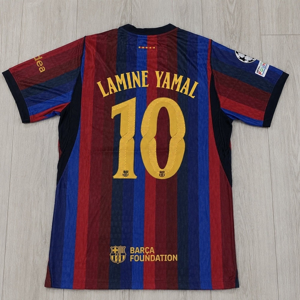 NWT FC BARCELONA 2026/27 Home Jersey Lamine Yamal #10 Player Version  Size 2XL